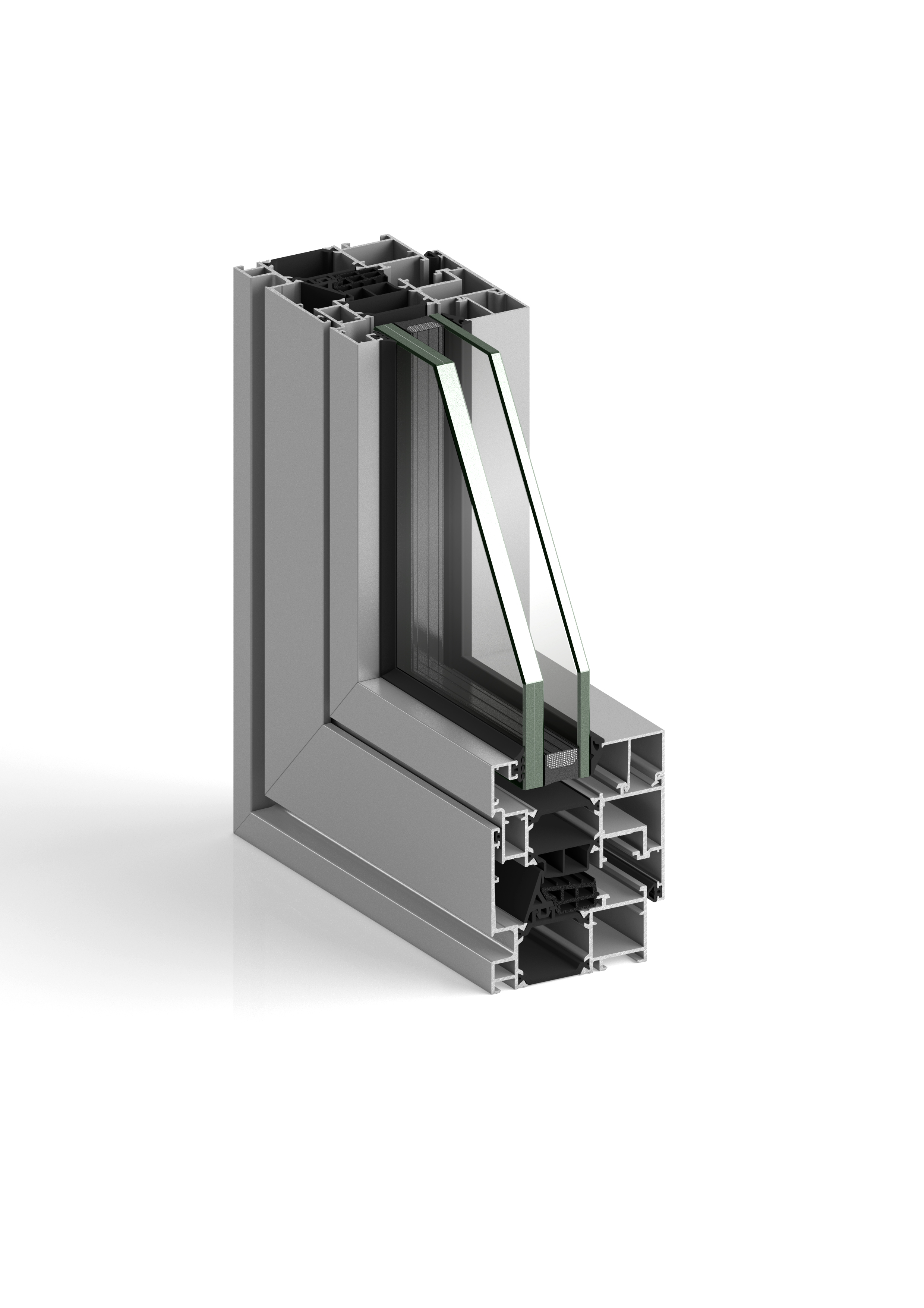 VENTANA DE ALUMINIO EN MALAGA S74RP OPTIMA